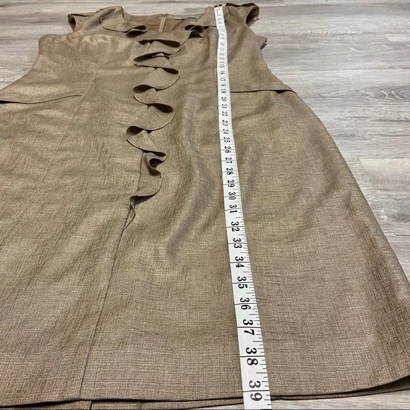 *SOLD* Classiques Entier Ruffle Front Belted Dress - Picture 13 of 14